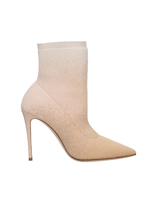 Ankle boots in stretch fabric CASADEI | VD0157ROSA BEIGE