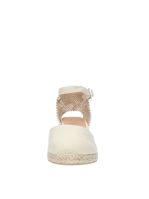 Wedge sandals made of fabric and rope CASTANER | CAROLIVORY