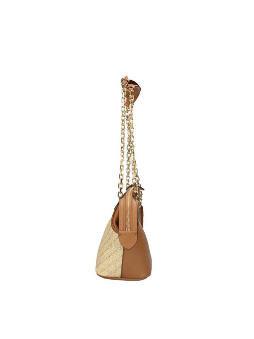 Leather and raffia bag COCCINELLE | BL0118CUOIO