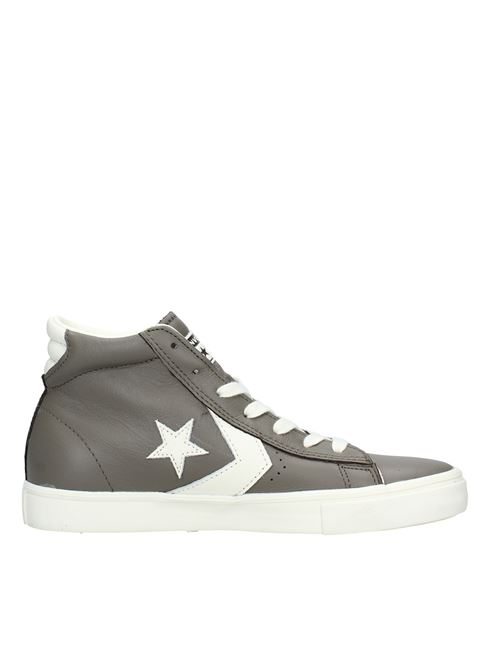 Faux leather trainers.  CONVERSE | VD0827GRIGIO