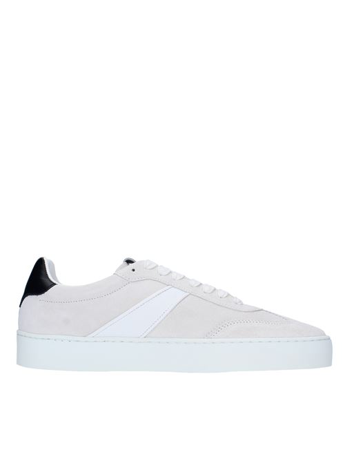Suede and leather trainers COPENHAGEN | CPH309MBIANCO