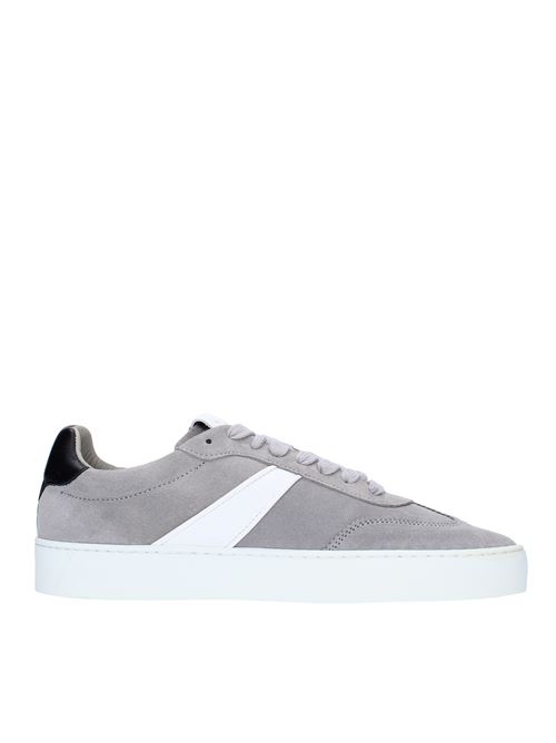Suede and leather trainers COPENHAGEN | CPH309MGRIGIO