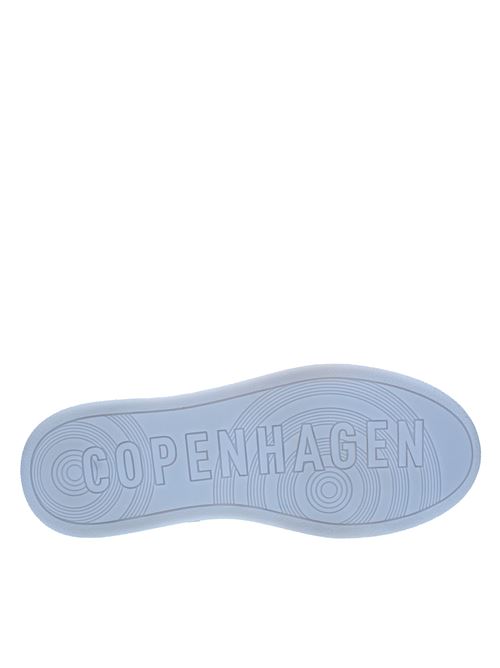 Suede leather and fabric trainers COPENHAGEN | CPH466 MMBBBLUEBERRY