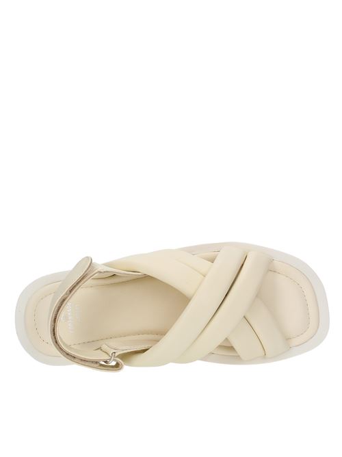 Nappa leather flat sandals COPENHAGEN | CPH770BUTTER