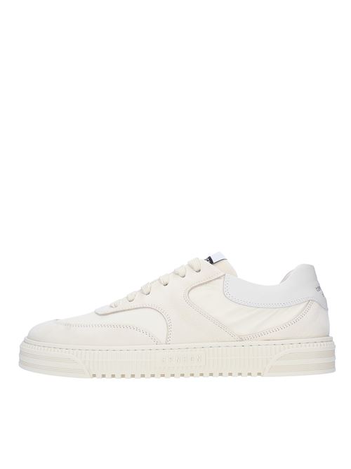 Leather and fabric trainers COPENHAGEN | CPH777MNATURE