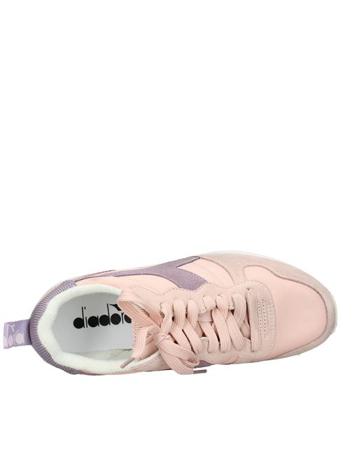 Leather and textile trainers. DIADORA | VD0810ROSA