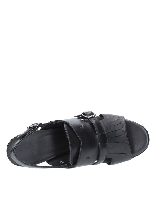 Leather sandals DOUCAL'S | DD8487DANAUF073NN00NERO