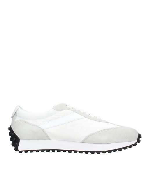 Suede and fabric sneakers DOUCAL'S | VD1248BIANCO