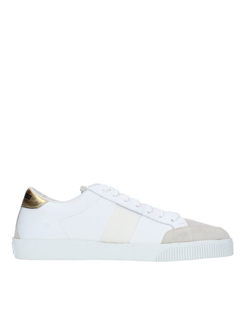 Sneakers in leather and suede DSQUARED2 | SNW0149 01504324 M326BIANCO
