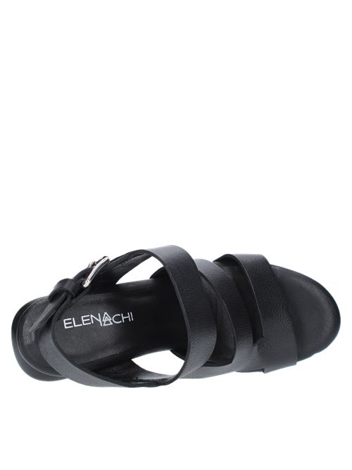 Leather sandals ELENA IACHI | E2889NERO
