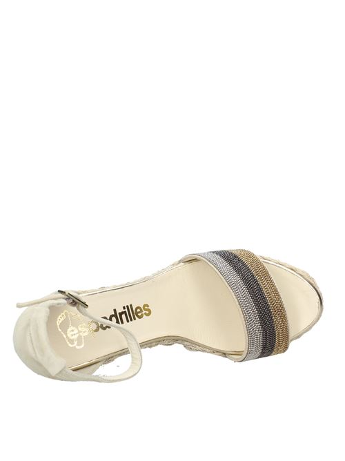 Suede and studded wedge sandals ESPADRILLES | VD1258MULTICOLOR