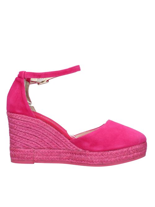 Fabric and rope wedge ESPADRILLES | VD1263FUXIA