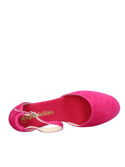 Fabric and rope wedge ESPADRILLES | VD1263FUXIA