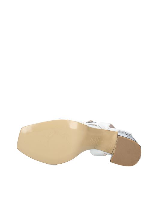 Nappa leather sandals FRANCESCO SACCO | VD1179BIANCO