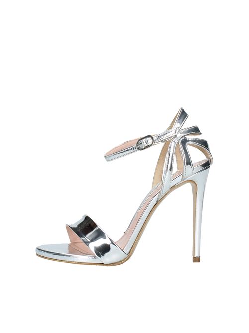Glossy leather sandals FRANCESCO SACCO | VD1189ARGENTO