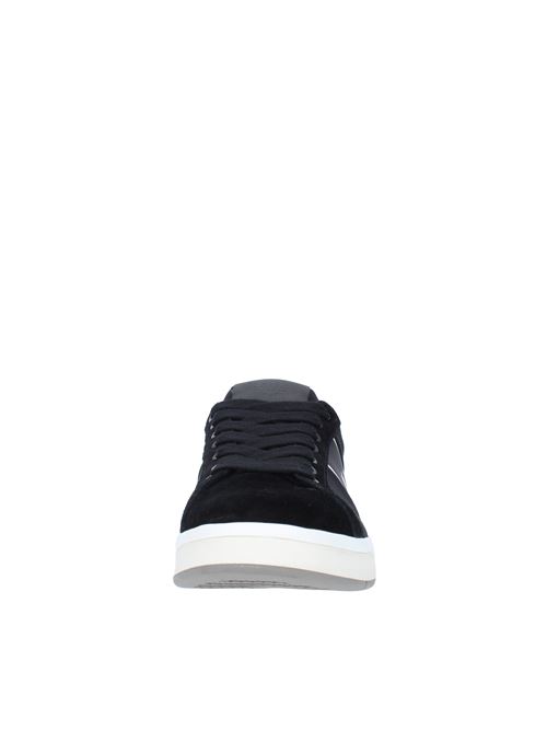 Leather and fabric trainers FRED PERRY | B9171NERO