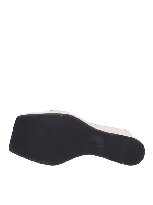 Nappa leather wedge sandals GIUSEPPE ZANOTTI | E200022ROSA