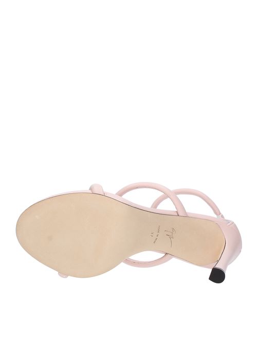 Harmony faux leather platform sandals. GIUSEPPE ZANOTTI | E300005-010 HARMONYFLACE CIPRIA