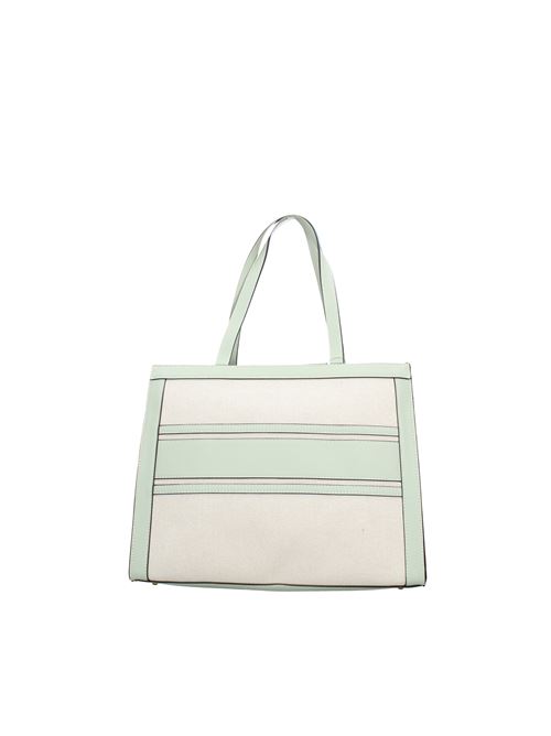 Shopper in faux leather and fabric GUESS | BL0353VERDE SALVIA