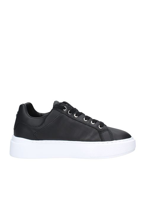 Leather sneakers GUESS | FL51VEELE12NERO