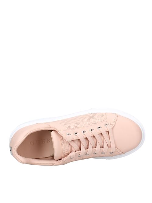 Leather sneakers GUESS | FL51VEELE12ROSA