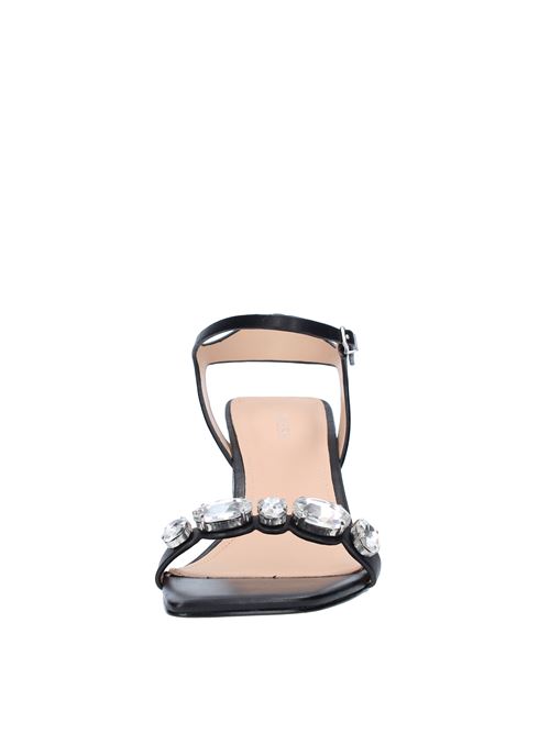 Leather sandals GUESS | FL6MLYLEA03NERO