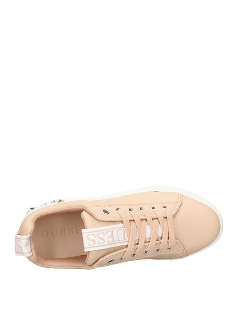 Leather and fabric sneakers GUESS | FL6RV3LEA12ROSA