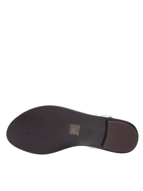 Flat leather sandals HADEL | 1SA526KOISORO