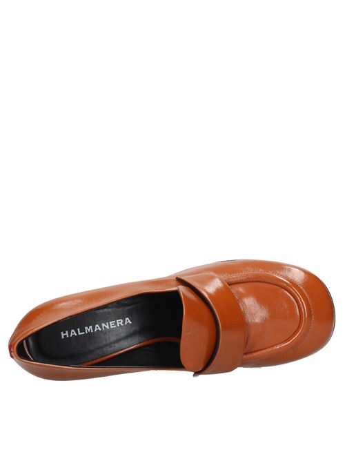 Patent leather loafers HALMANERA | VD0918RUGGINE