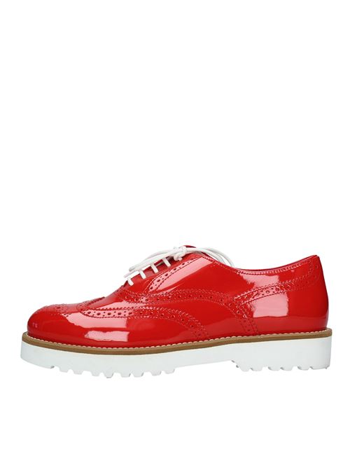 Patent leather lace-ups HOGAN | VD0206ROSSO