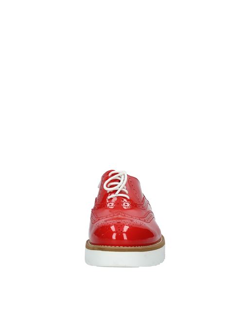 Patent leather lace-ups HOGAN | VD0206ROSSO
