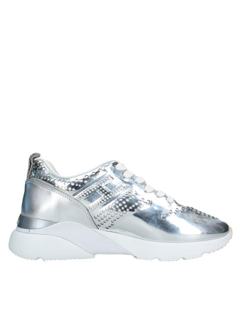Patent leather sneakers HOGAN | VD0210ARGENTO