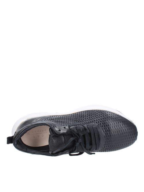 Sneakers in pelle HUNDRED 100 | W642-01 T.CAPONERO