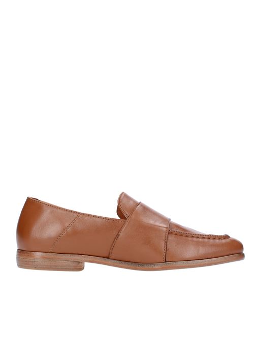 Double buckle leather loafers HUNDRED 100 | W692-02 DENVERCUOIO