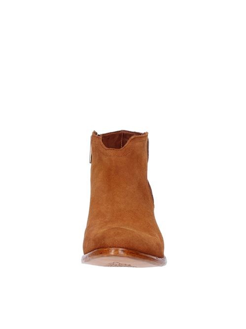 Suede ankle boots HUNDRED 100 | W850-23 CAMOSCIOCAMEL