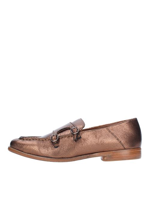 Double buckle leather loafers HUNDRED 100 | W962-02 STINGBRONZO