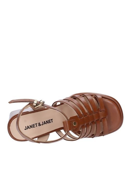 Sandali in pelle JANET & JANET | 05122BRUCIATO