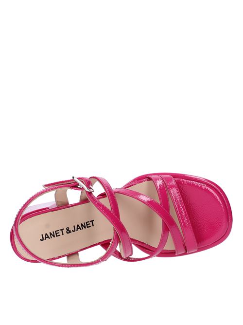 Sandali in pelle lucida JANET & JANET | 05123FUCSIA