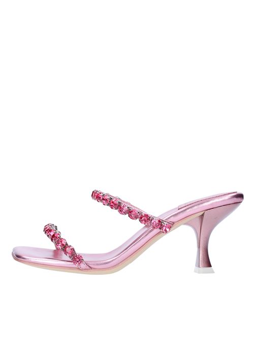 Mules in ecopelle e strass JEFFREY CAMPBELL | JC-1058-1-6ROSA