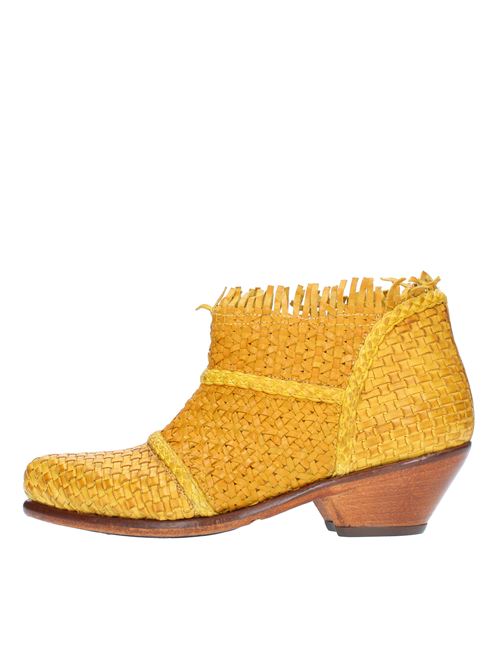 Texan leather ankle boots JP/DAVID | 34263/5 CANDYGIALLO