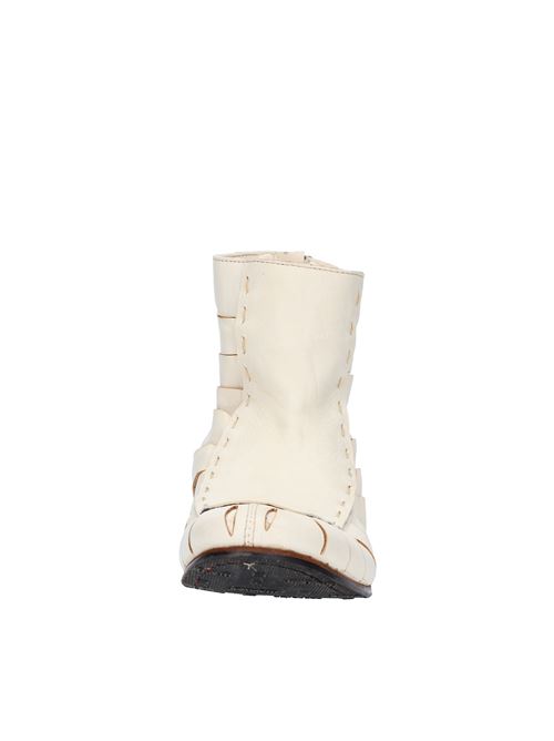Leather ankle boots JP/DAVID | 361227/1 BRISTOLBIANCO PANNA