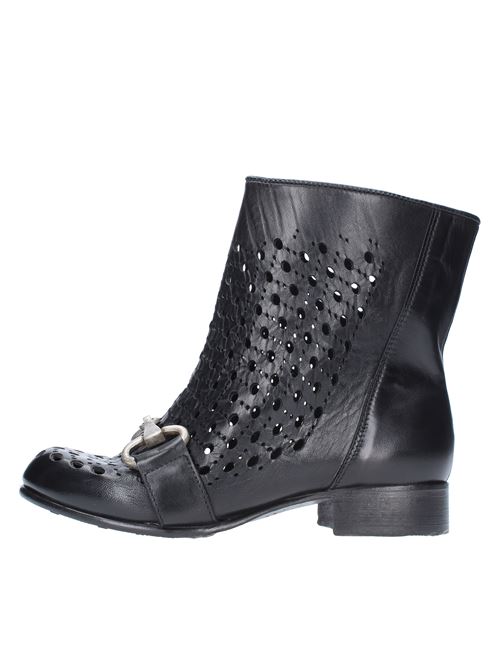Leather ankle boots JP/DAVID | 36494/18 PAPUANERO-ARGENTO