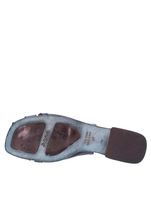Leather sandals JP/DAVID | 3885/36MARINE