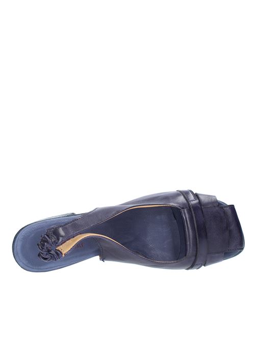 Leather sandals JP/DAVID | 3885/36MARINE