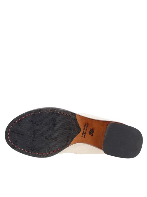 Leather ankle boots JP/DAVID | 5460/16 BRISTOLBIANCO PANNA