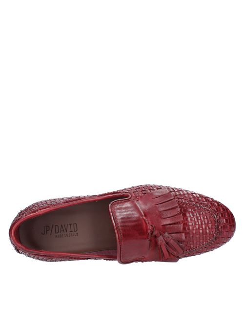 Leather loafers JP/DAVID | 809/3 PAPUAbordeaux