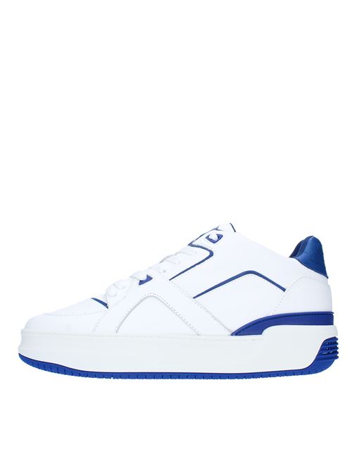 Leather trainers JUST DON | 32JUSQ03 226351 85BIANCO-BLU