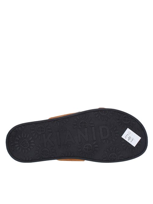 Suede mules KIANID | KND01004TABACCO