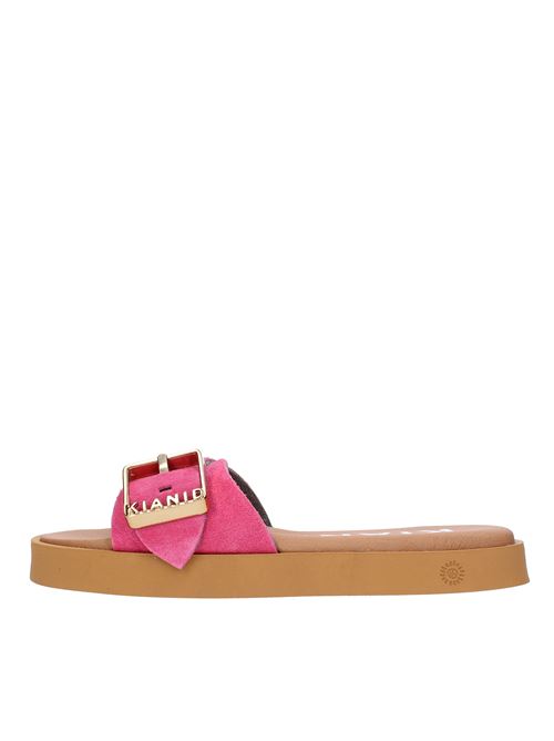 Suede mules KIANID | KND01006FUCSIA