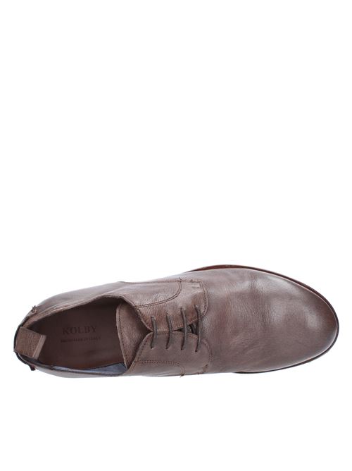 Leather lace-up shoes KOLBY | 2580/90 CANDYtaupe